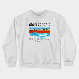 North Beach Sardina Gran Canaria Spain Crewneck Sweatshirt